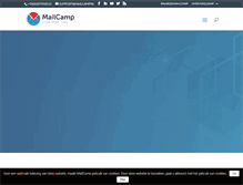 Tablet Screenshot of mailcamp.nl